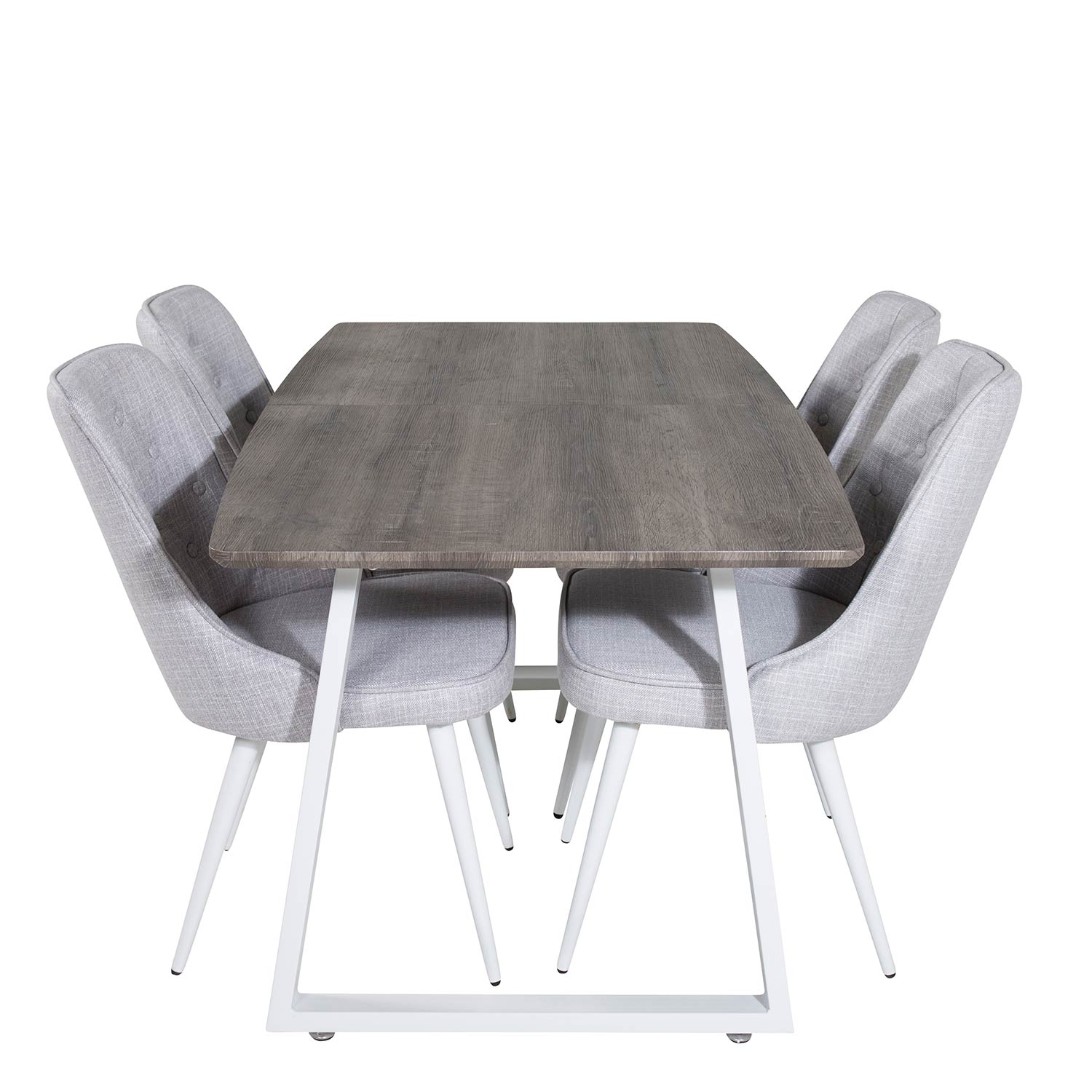 Matgrupp Venture Home Ina med 4 Vera Stolar Polyestertyg