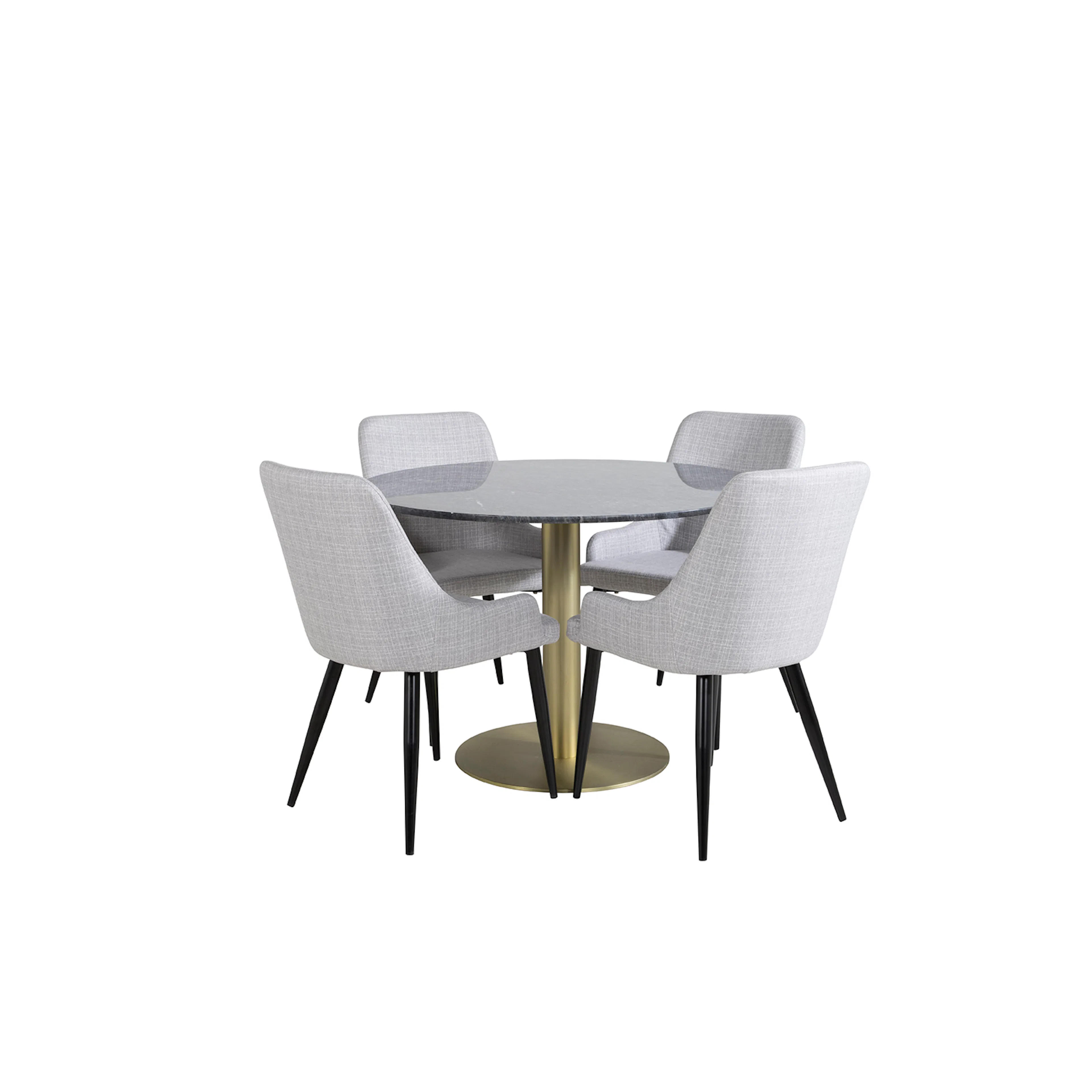 Svart/Mässing/Ljusgrå