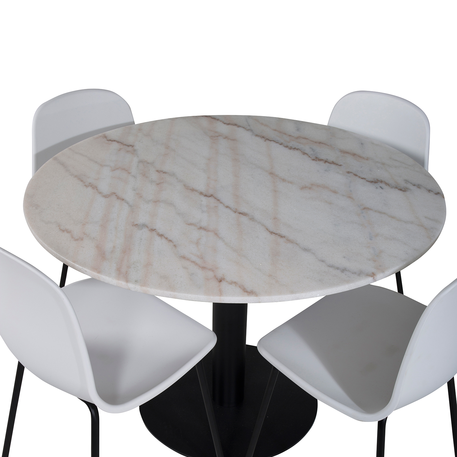 Matgrupp Venture Home Estelle med 4 Ardi Stolar