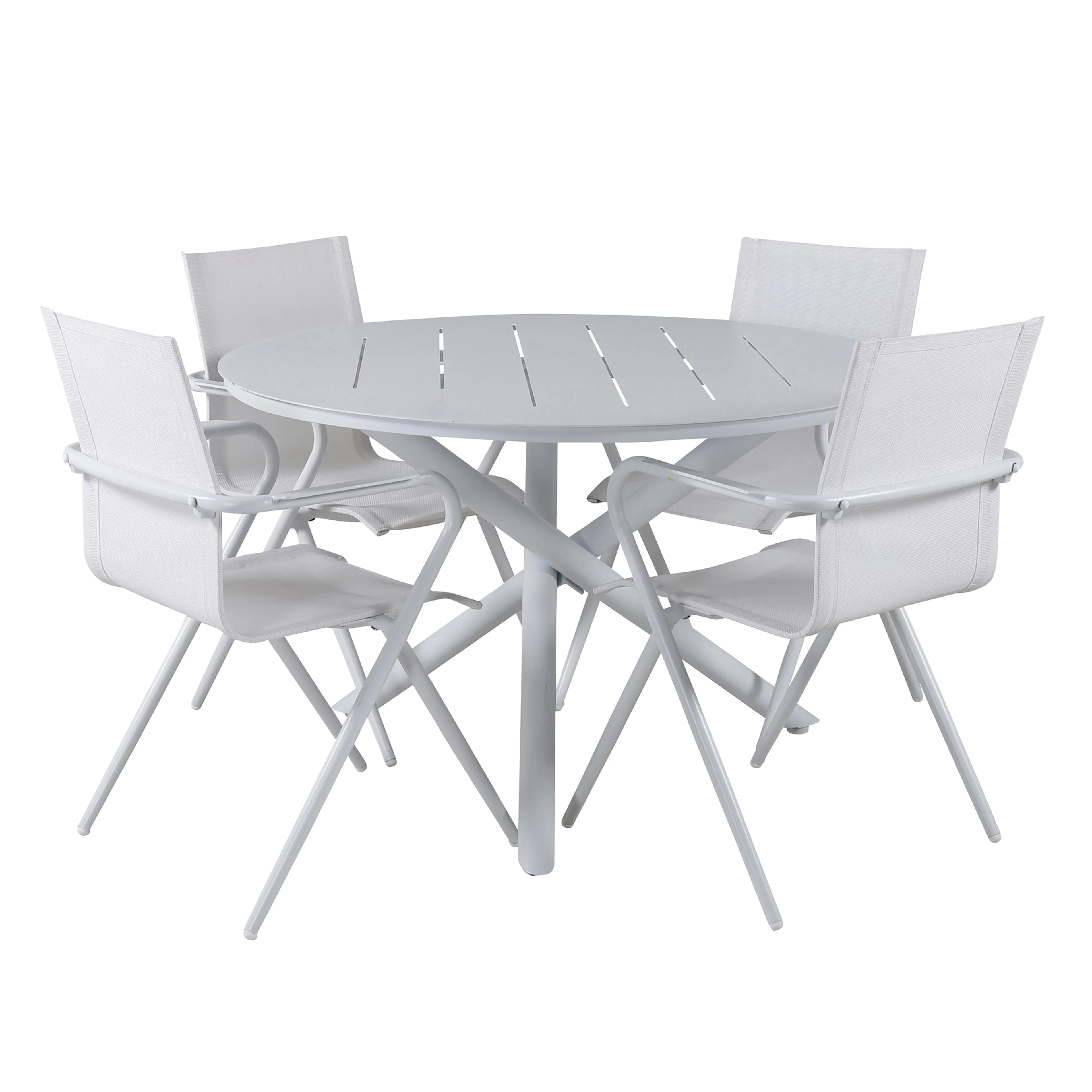 Matgrupp Venture Home Ande med 4 Sally Matstolar