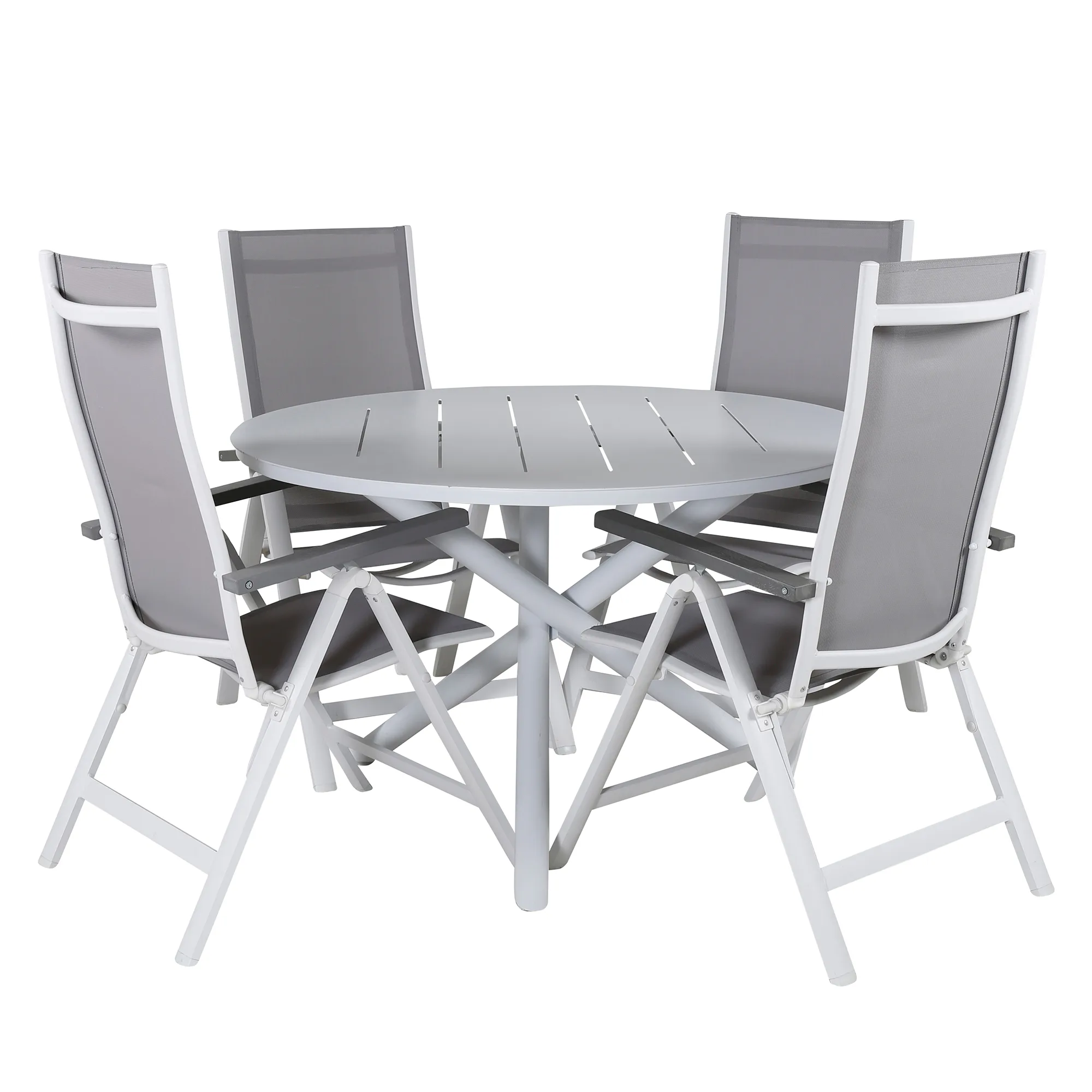 Matgrupp Venture Home Ande med 4 Laby Matstolar