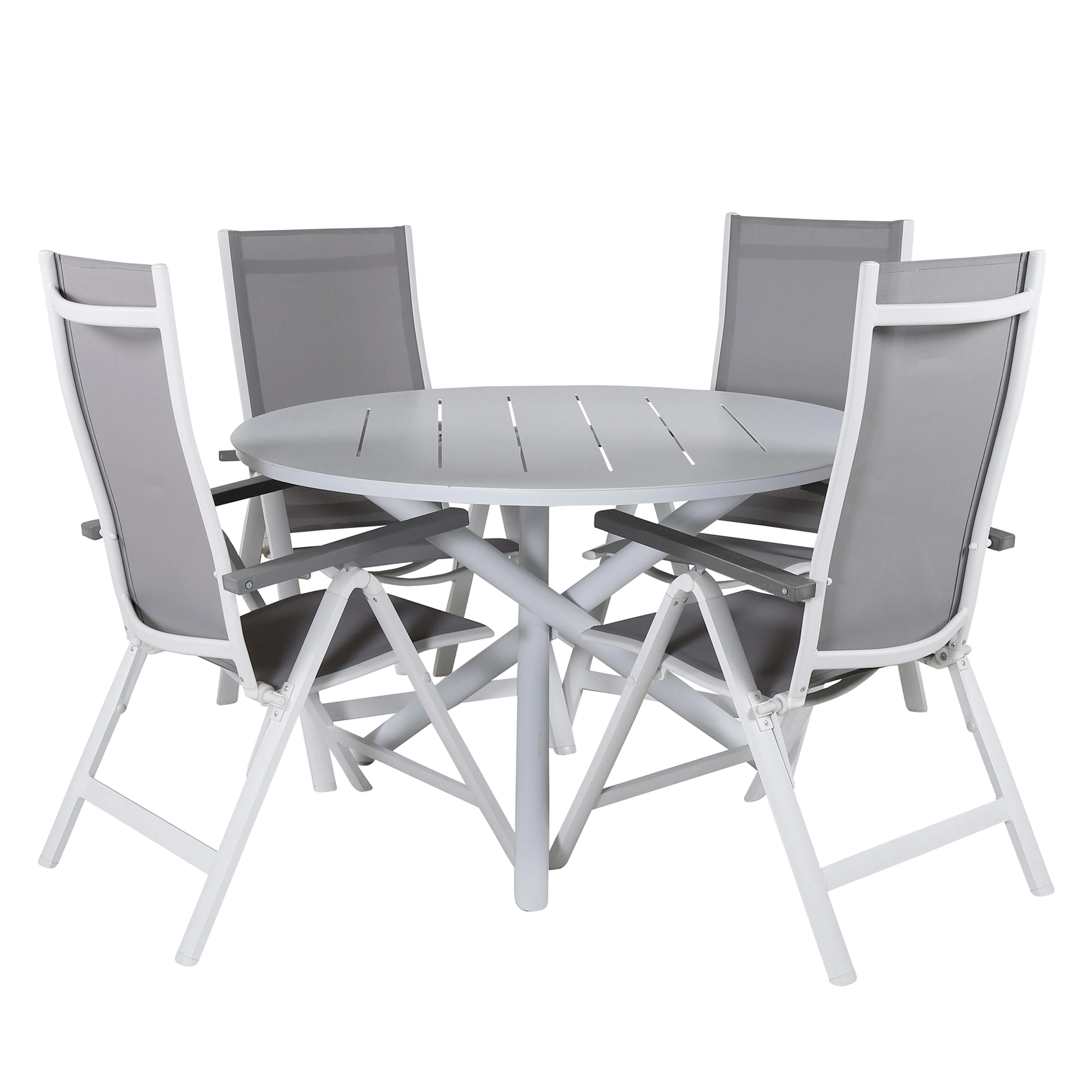 Matgrupp Venture Home Ande med 4 Laby Matstolar