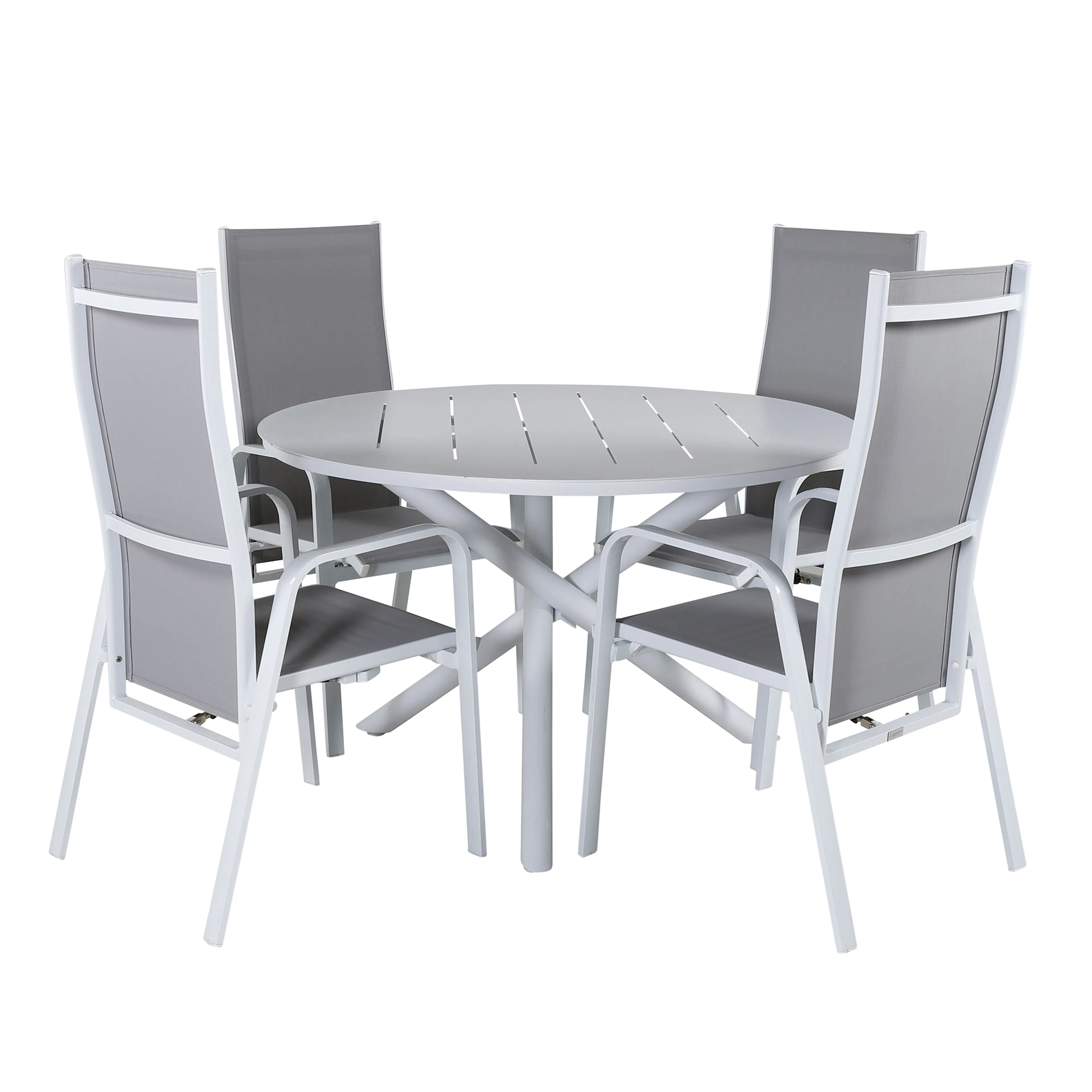 Matgrupp Venture Home Ande med 4 Cubb Recliner Matstolar