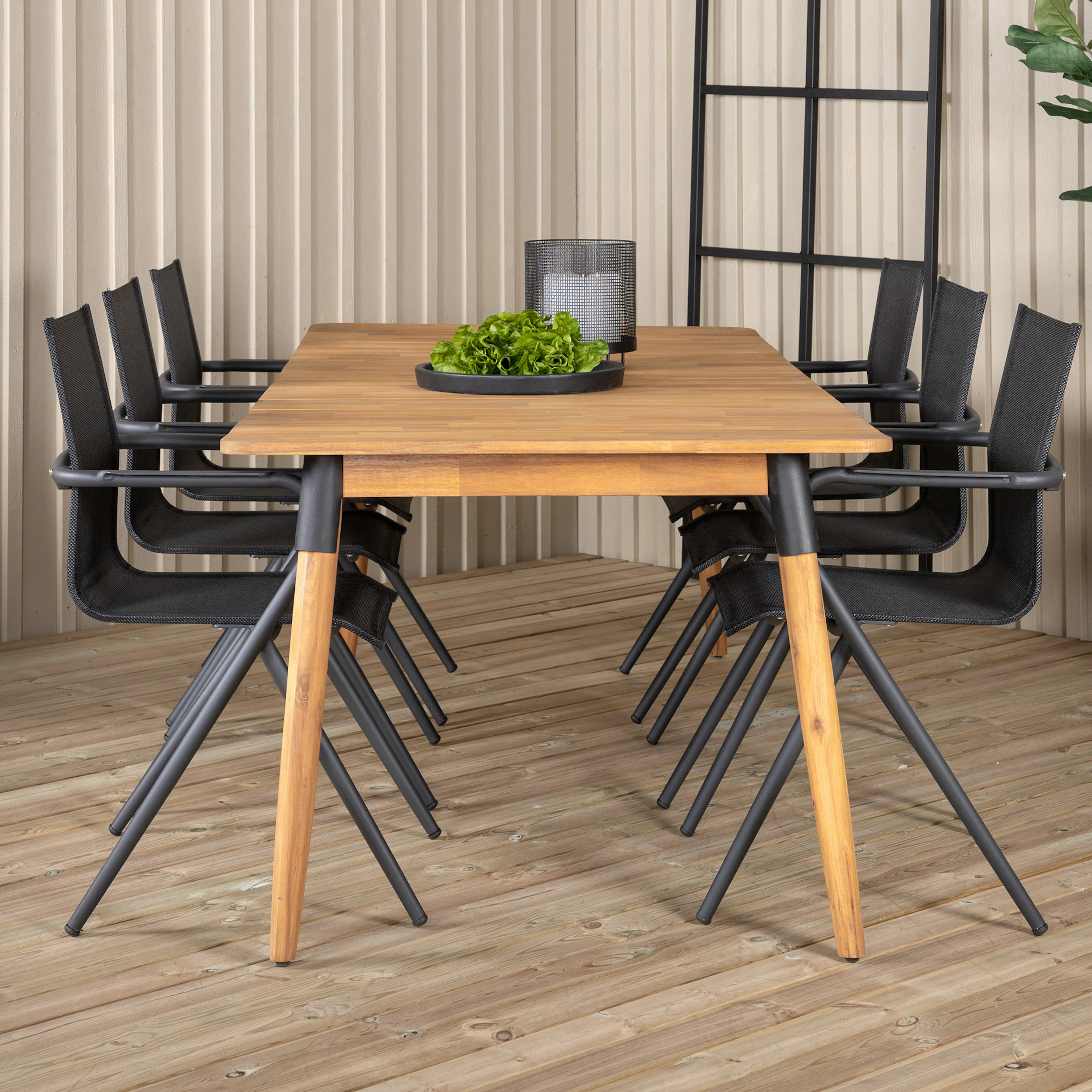 Matgrupp Venture Home Julle med 6 Sally Matstolar