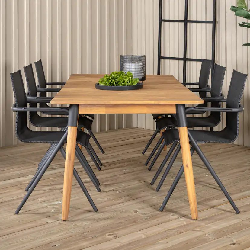 Matgrupp Venture Home Julle med 6 Sally Matstolar