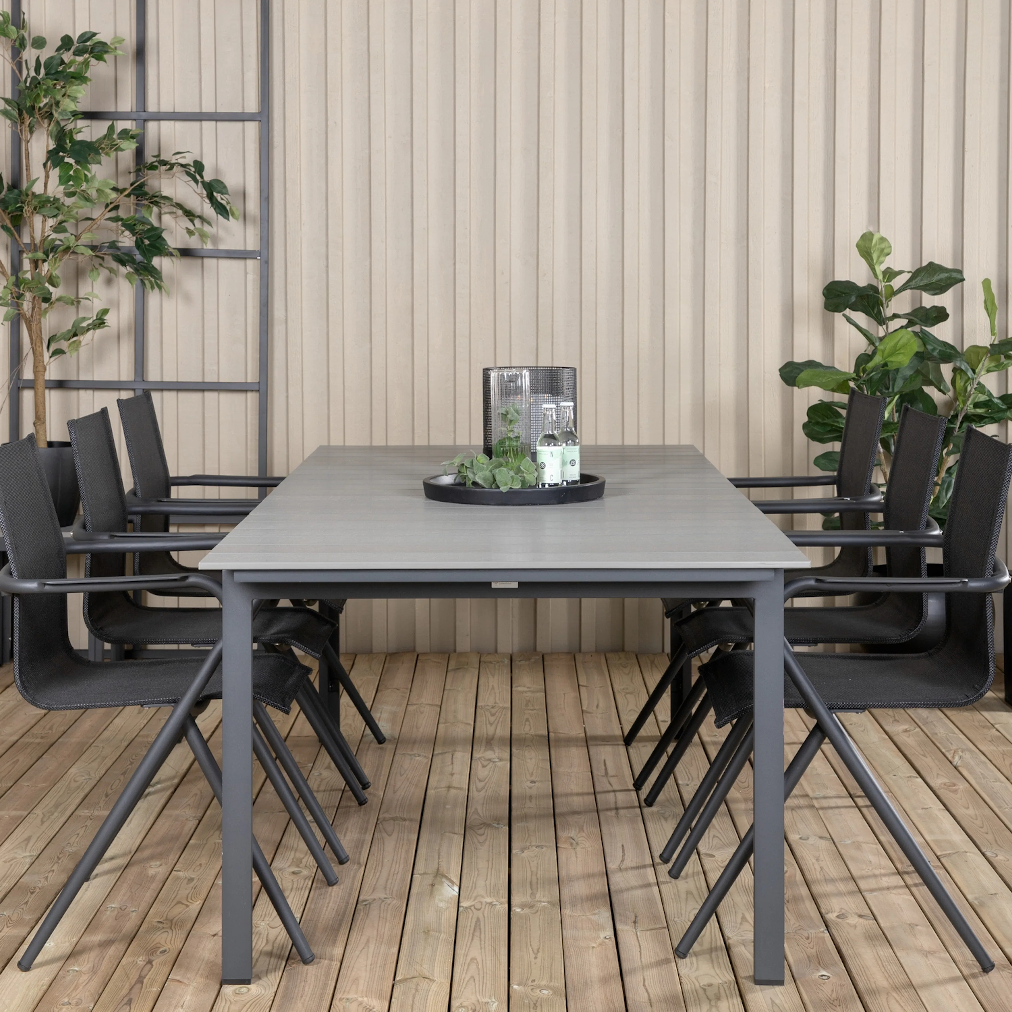 Matgrupp Venture Home Lova 224 med 6 Aspen Matstolar