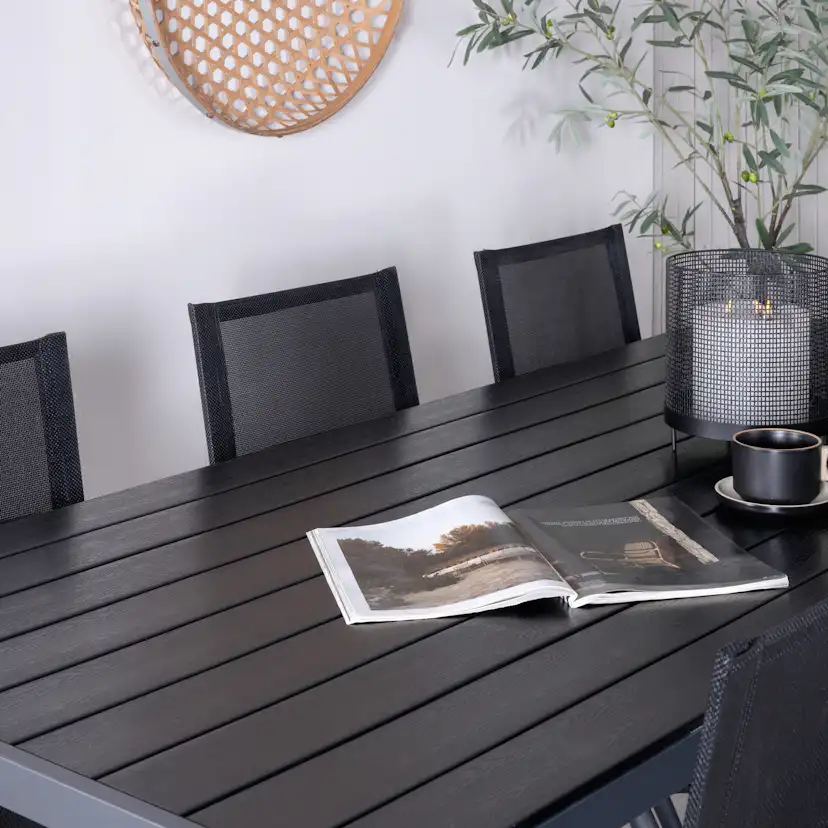 Matgrupp Utomhus Venture Home Break med 6 Alina Trädgårdsstolar