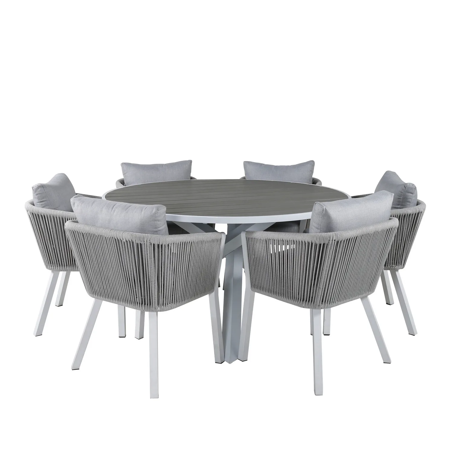 Matgrupp Venture Home Pincy med 6 Virya Matstolar