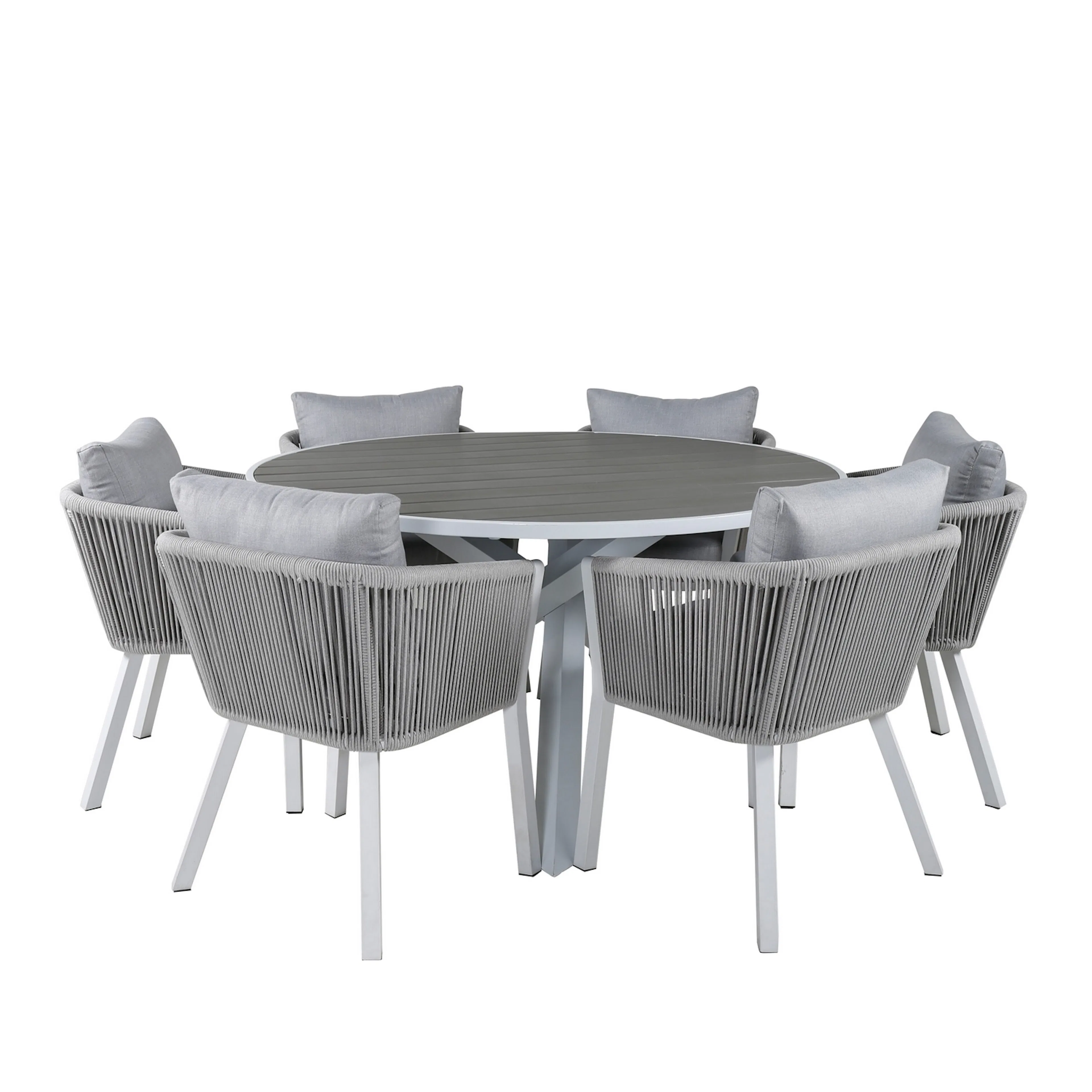 Matgrupp Venture Home Pincy med 6 Virya Matstolar