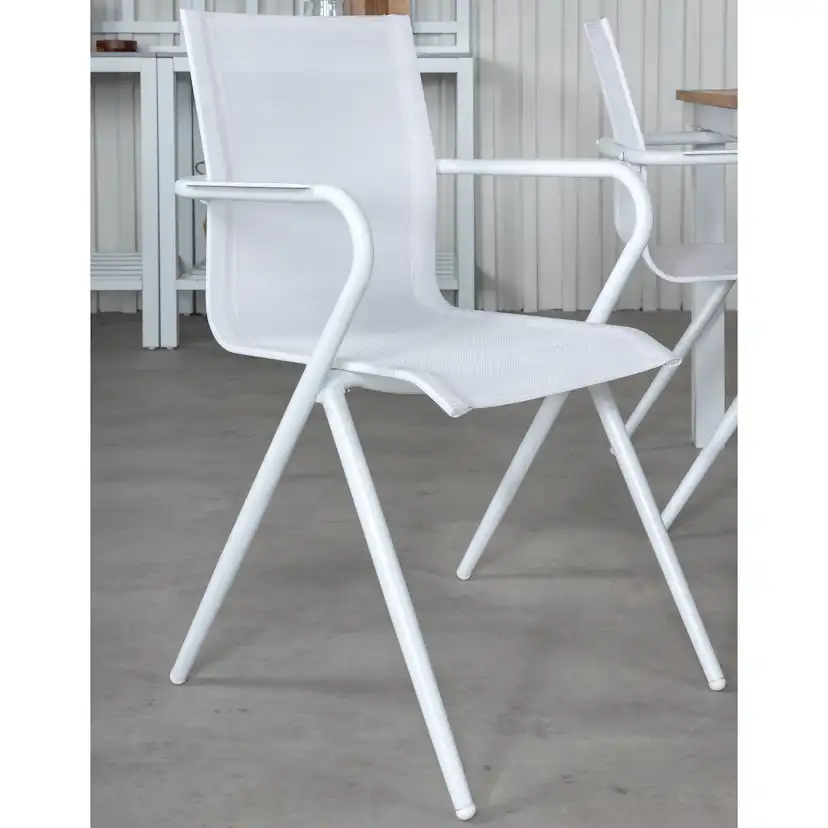 Matgrupp Utomhus Venture Home Pave med 4 Act Trädgårdsstolar L: 160 cm