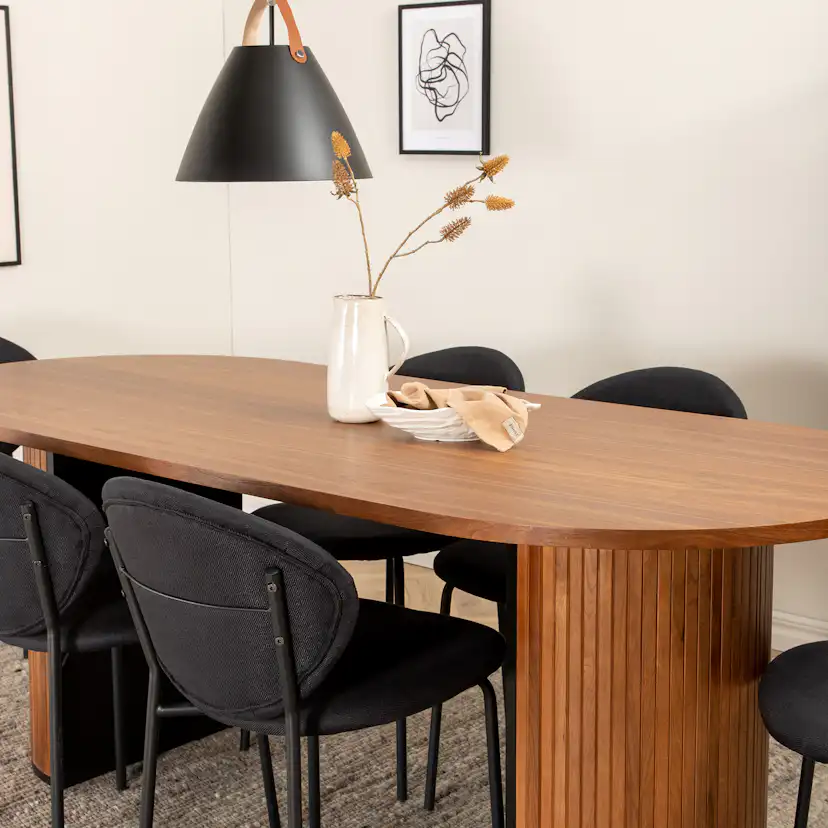 Matgrupp Venture Home Bianca med 6 Valor Stolar