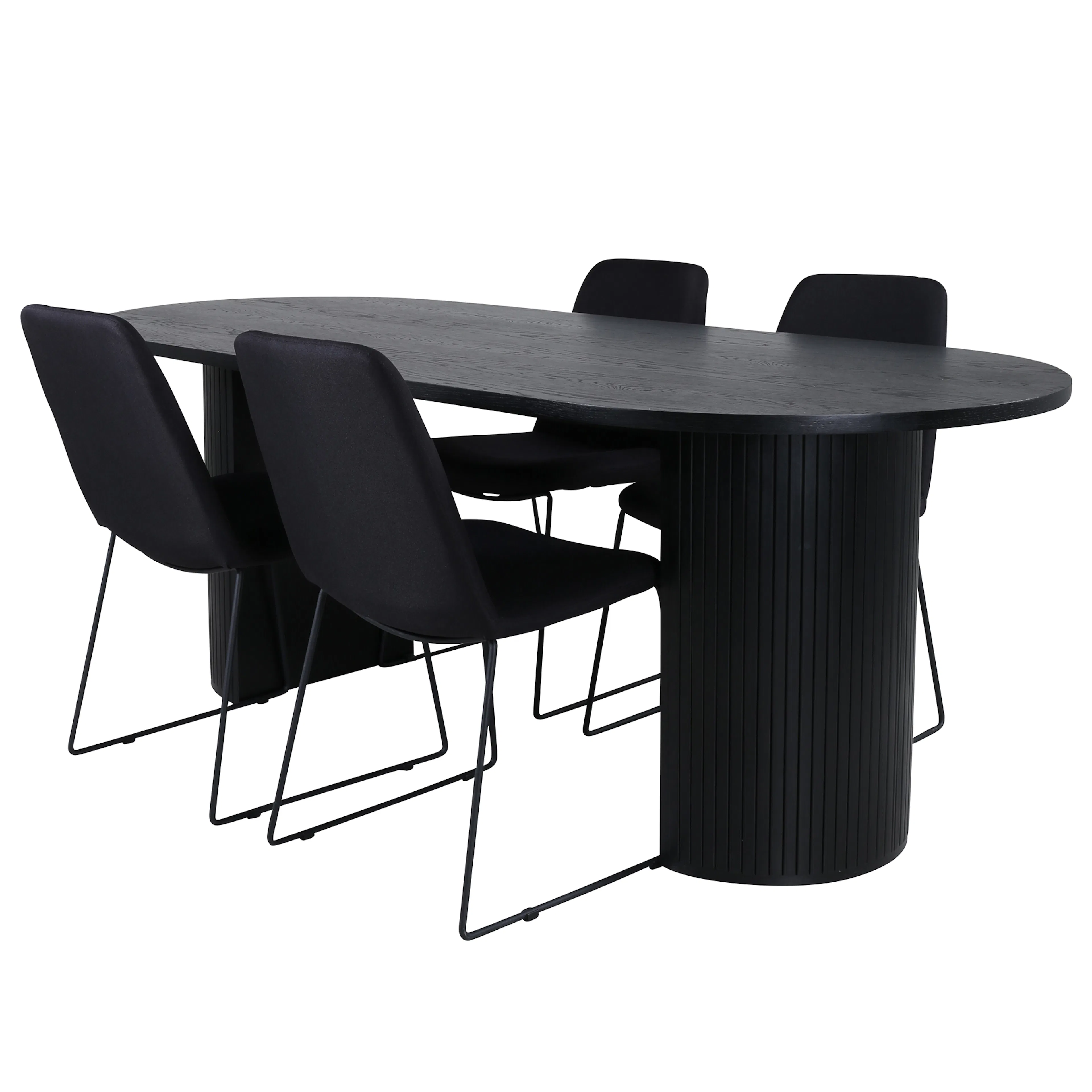 Matgrupp Venture Home Bianca med 4 Muscot Stolar