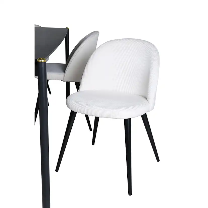 Matgrupp Venture Home Paris matbord och Valentina matstol