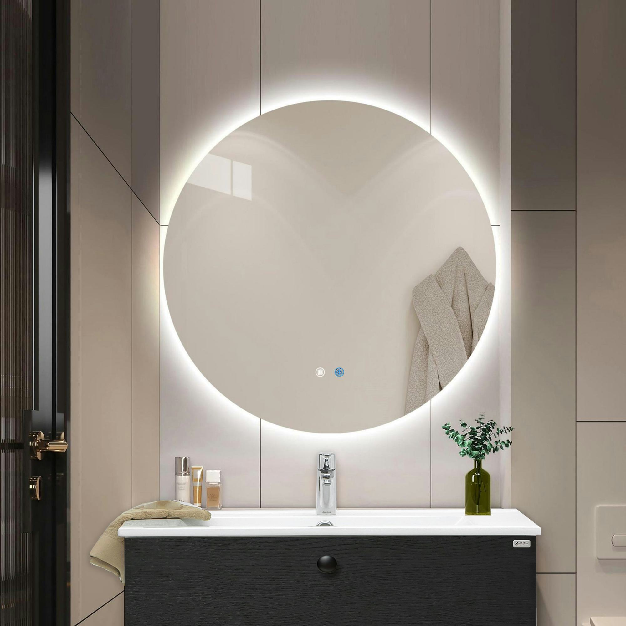 Badrumsspegel 4AQUA Aura 600 mm