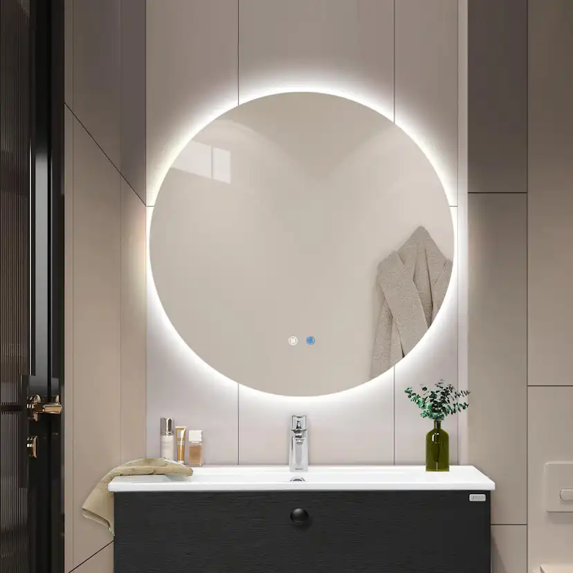 Badrumsspegel 4AQUA Aura 600 mm