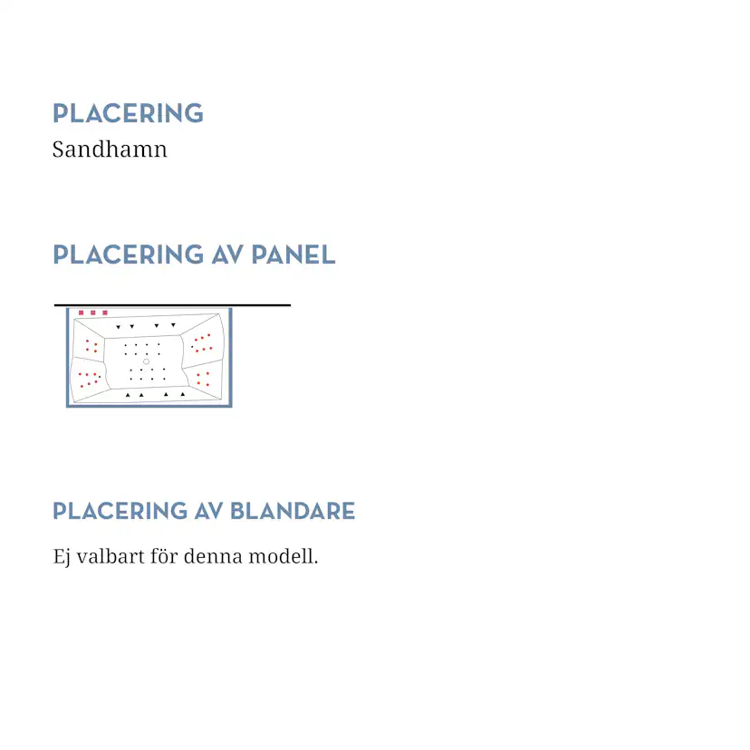 Bubbelbadkar Swebad Sandhamn