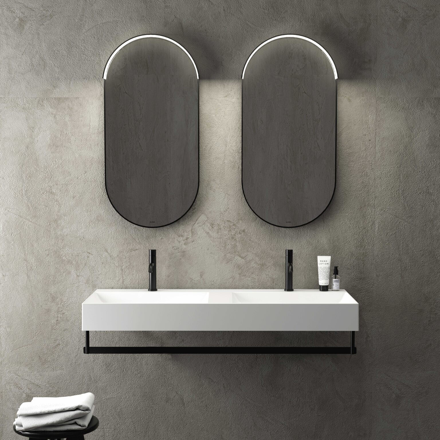 Tvättställ Globo T-Edge 6-B6R120BI