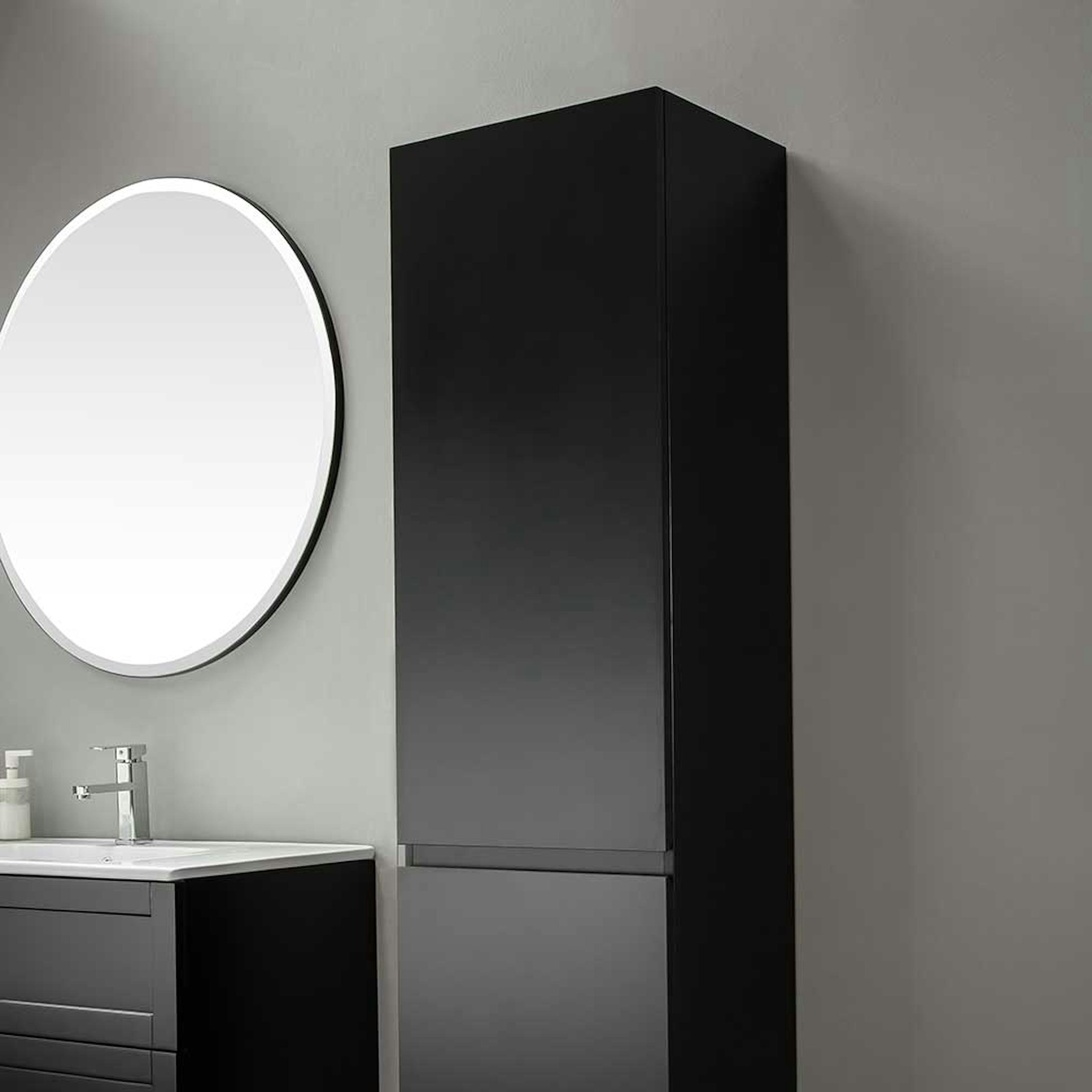 Sidoskåp Bathlife Eufori Svart