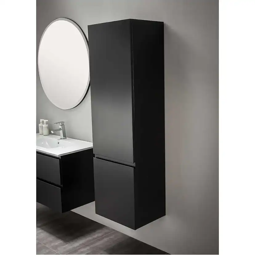 Sidoskåp Bathlife Eufori Svart