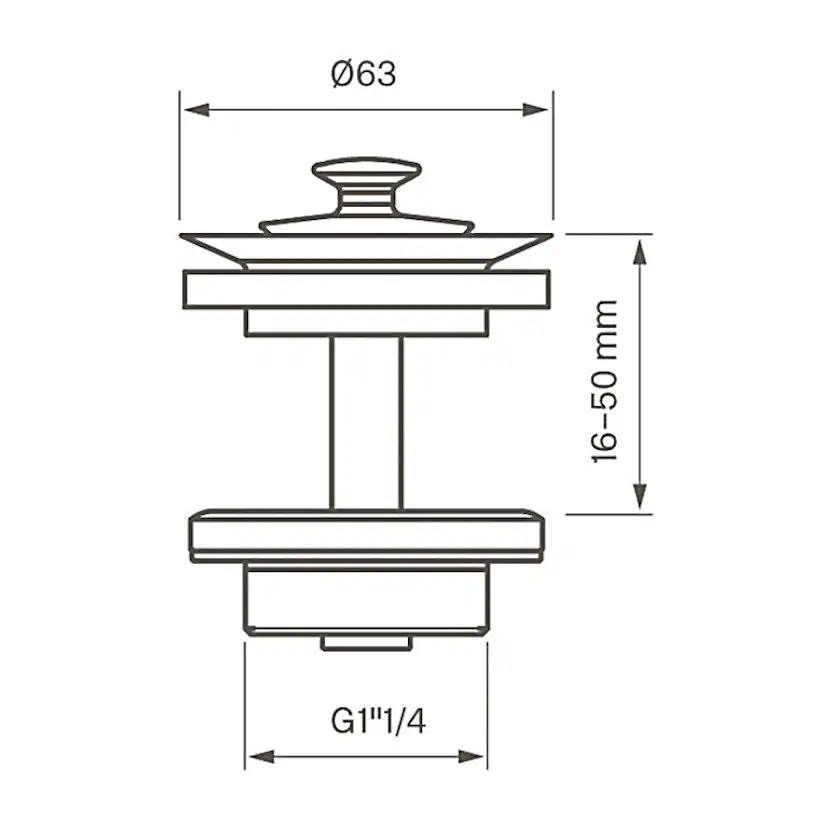 Silventil Tapwell 58400 Krom