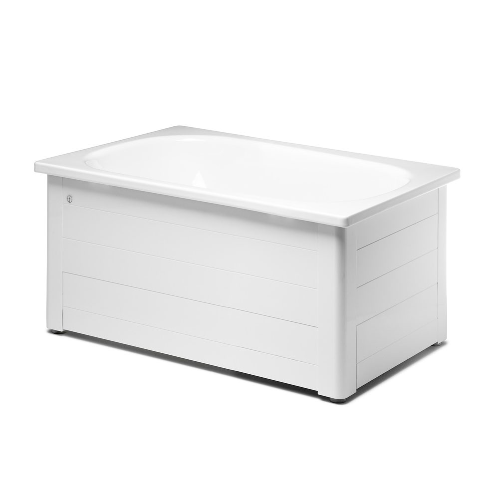 Sittbadkar Gustavsberg 1051 med Helfrontstativ