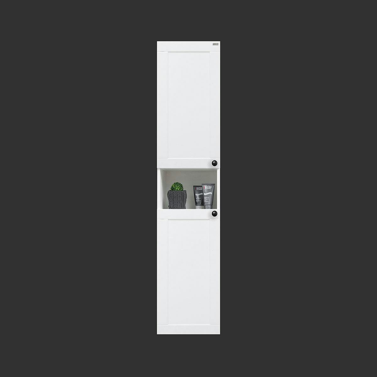 Högskåp 4AQUA Med 2 Luckor & Ram