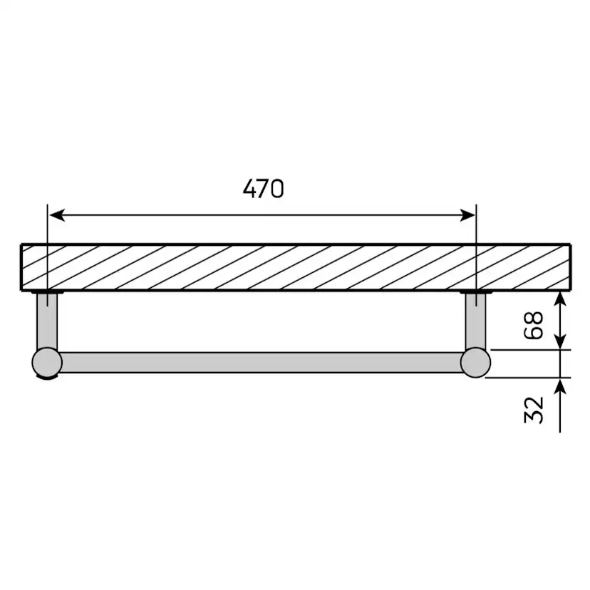 Handdukstork Purmo LVI Skala 0805