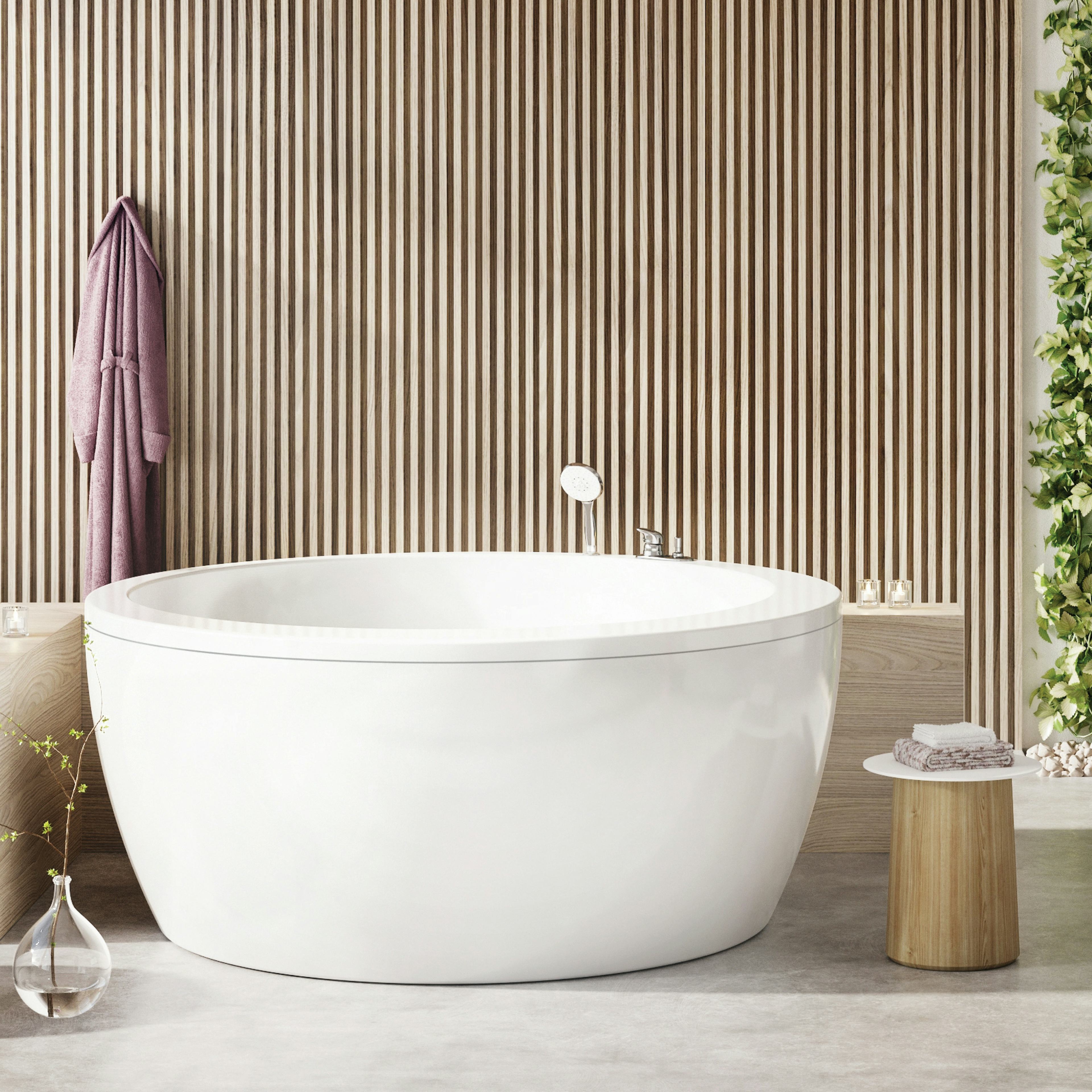 Bubbelbadkar Swebad Skanör LYX