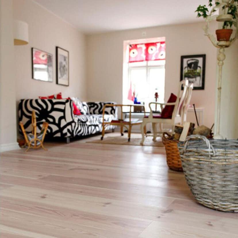 Parkettgolv Rappgo Furu 14x180x2200mm Vitvax