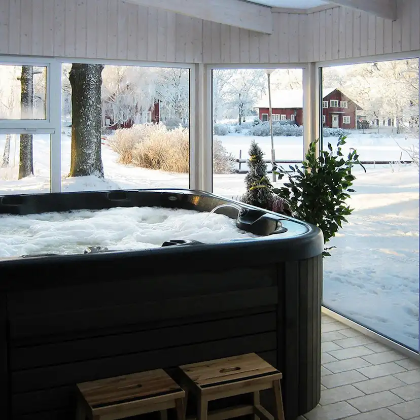 Skjutbart Dörrparti 3-Delat Halle Thermo Vit