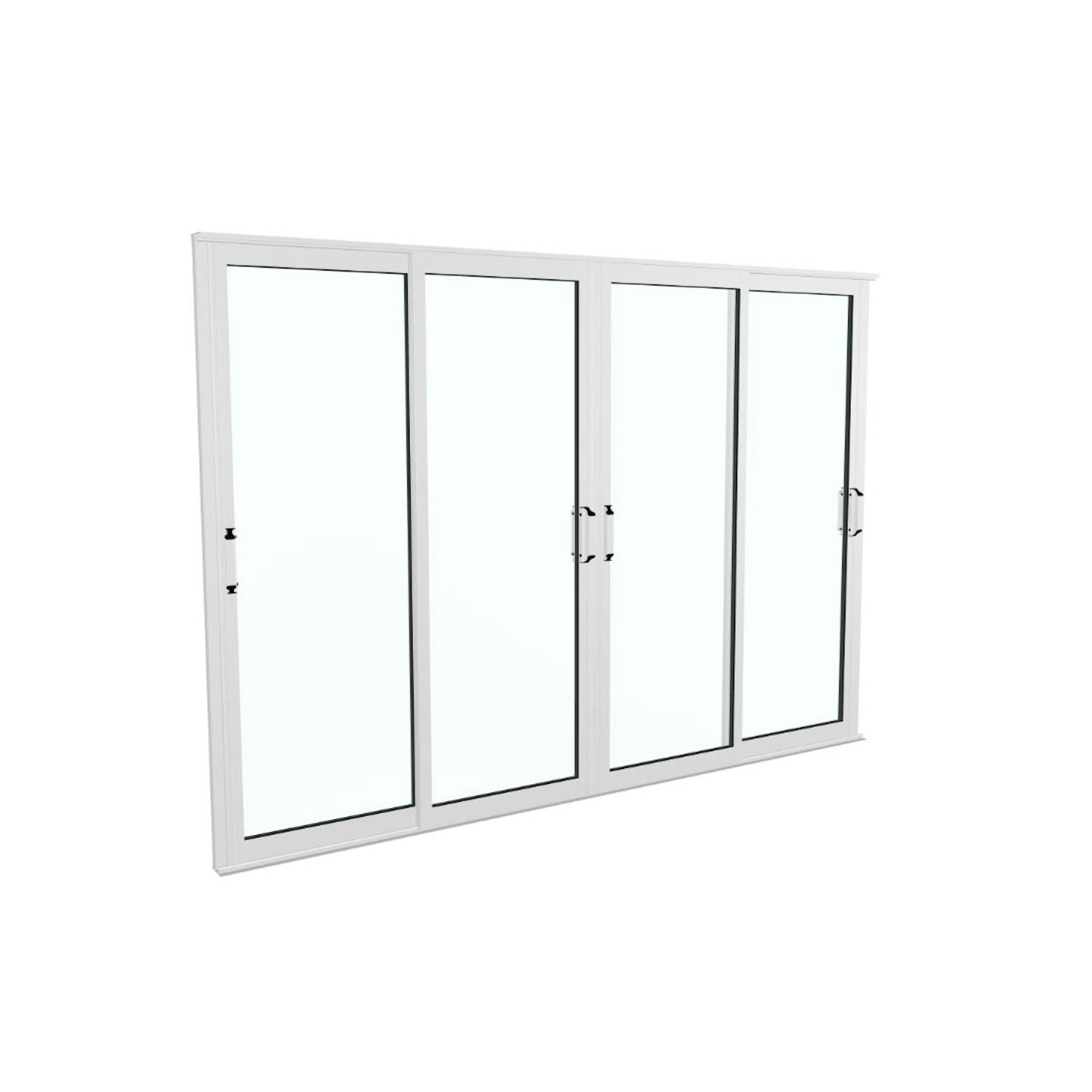 Skjutdörr Landskap Robust Året runt 2+2