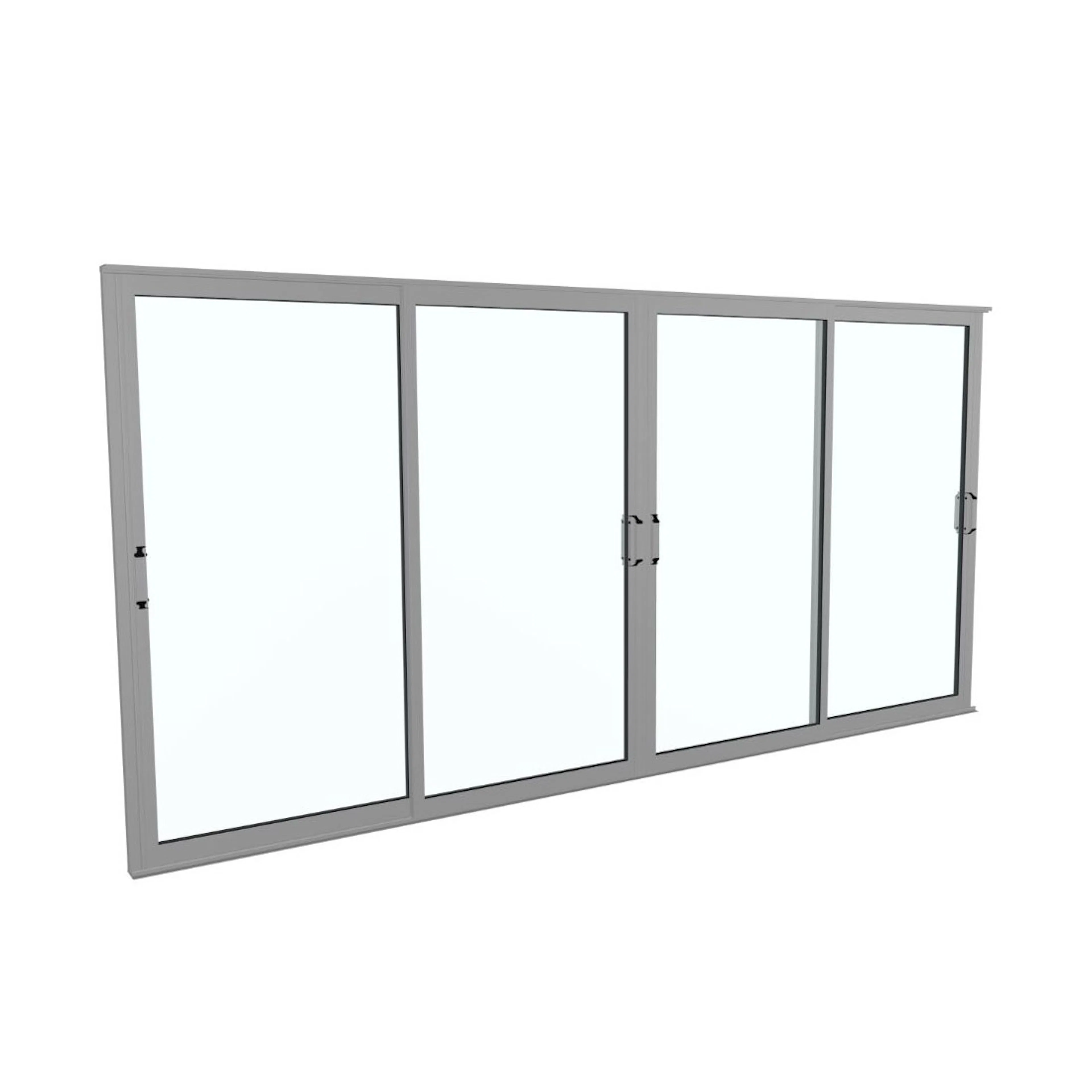 Skjutdörr Landskap Robust Året runt 2+2