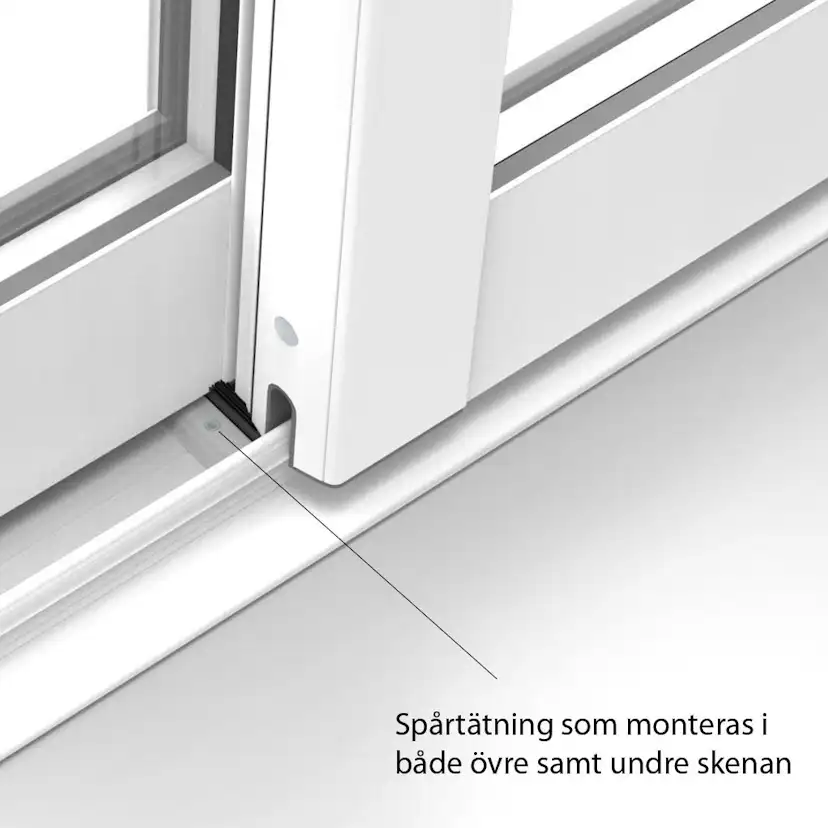 Skjutdörr Landskap Robust Året runt 2+2