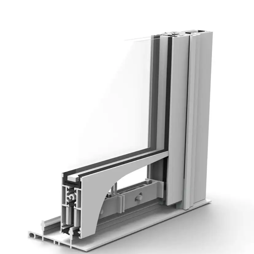 Skjutdörr Landskap Robust Året runt 3+3