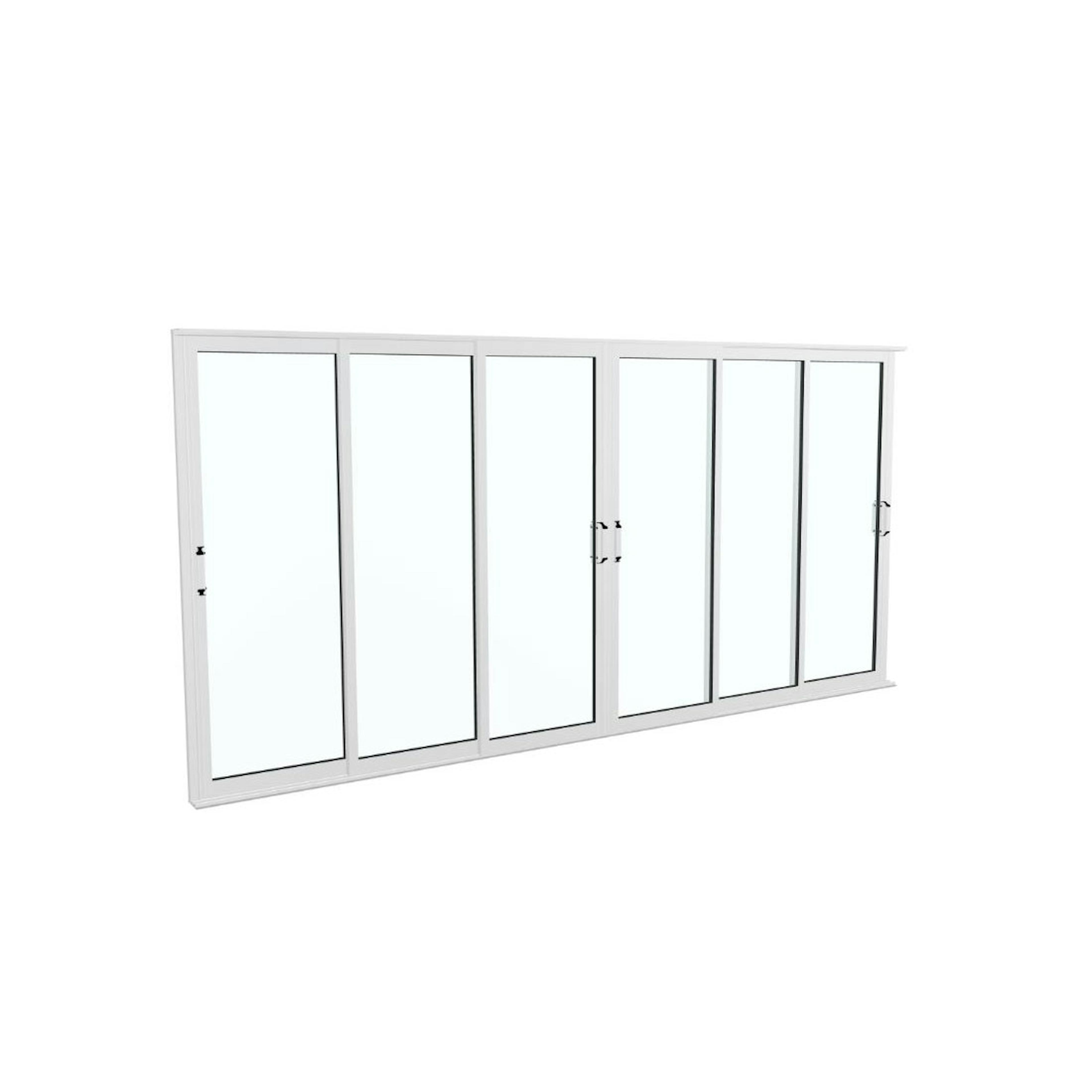 Skjutdörr Landskap Robust Året runt 3+3