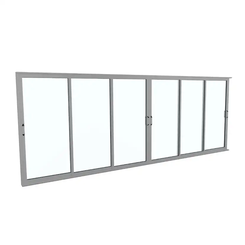 Skjutdörr Landskap Robust Året runt 3+3