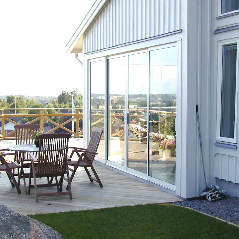 Skjutdörr Landskap Robust Vår och höst 2+2