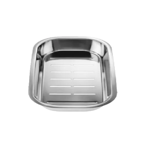 Sköljskål Blanco Rostfritt stål 361 x 201 mm