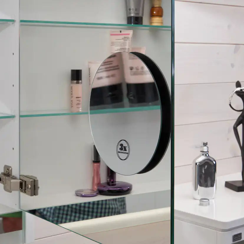 Sminkspegel DuoBad Rund