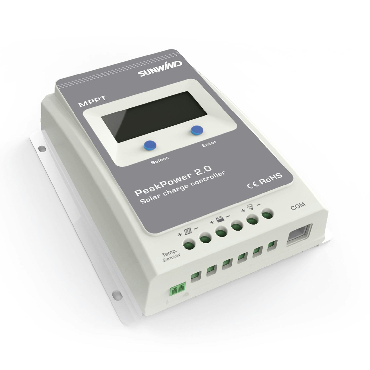 Solcellsregulator Sunwind PeakPower 10A