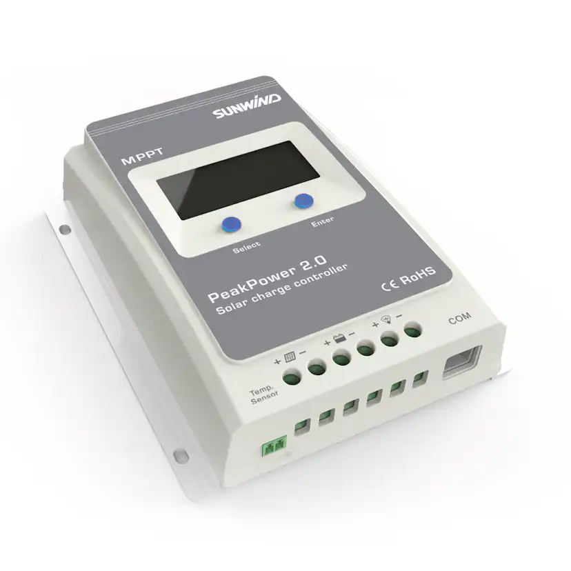 Solcellsregulator Sunwind PeakPower 10A