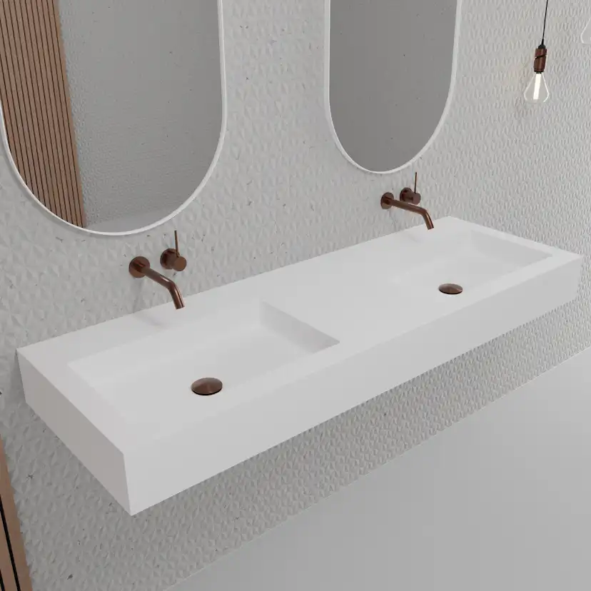 Tvättställsblandare Scandtap Steel Harmonized 1 för Inbyggnad