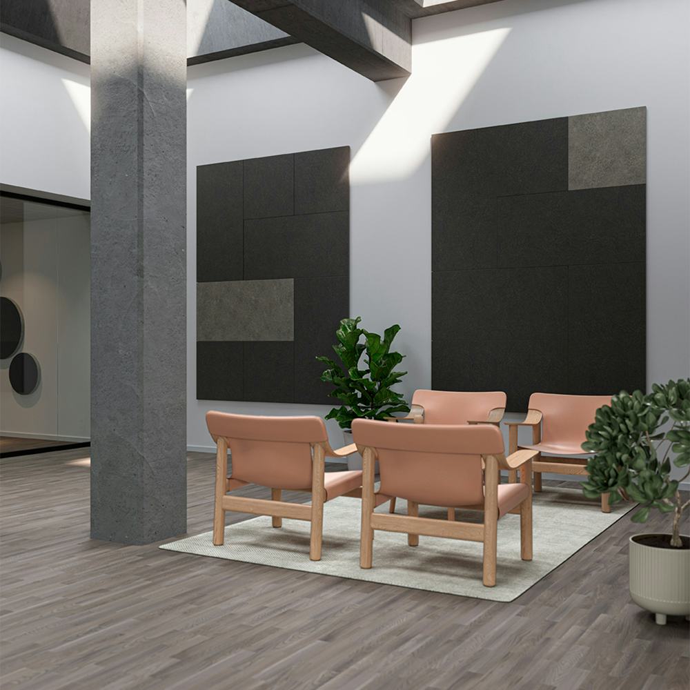 Ljudabsorbent Lanab Group Solid