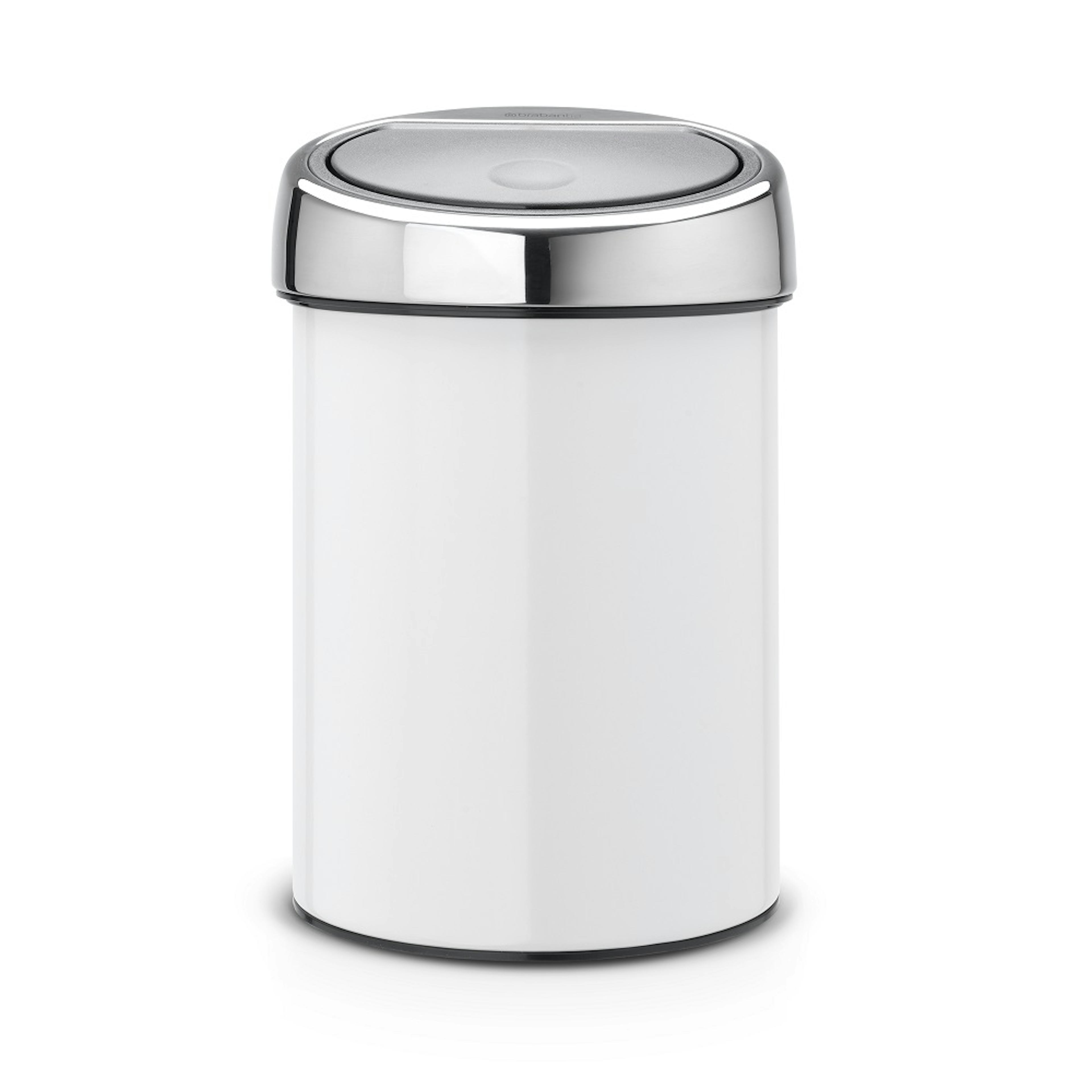 Soptunna Brabantia Touch Bin 3 L Brilliant Steel