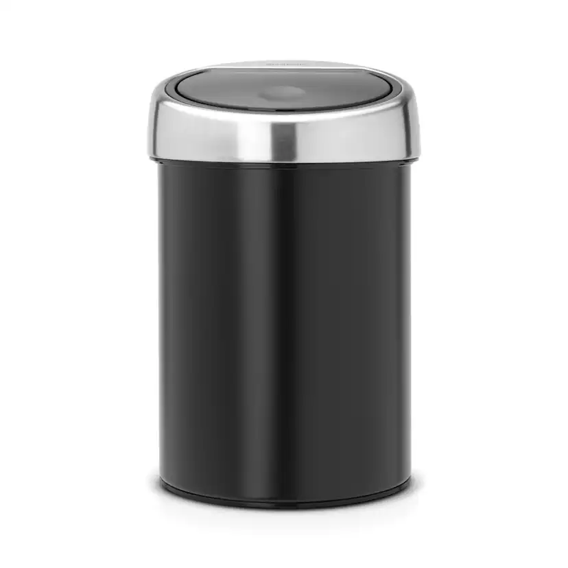 Soptunna Brabantia Touch Bin 3 L Brilliant Steel
