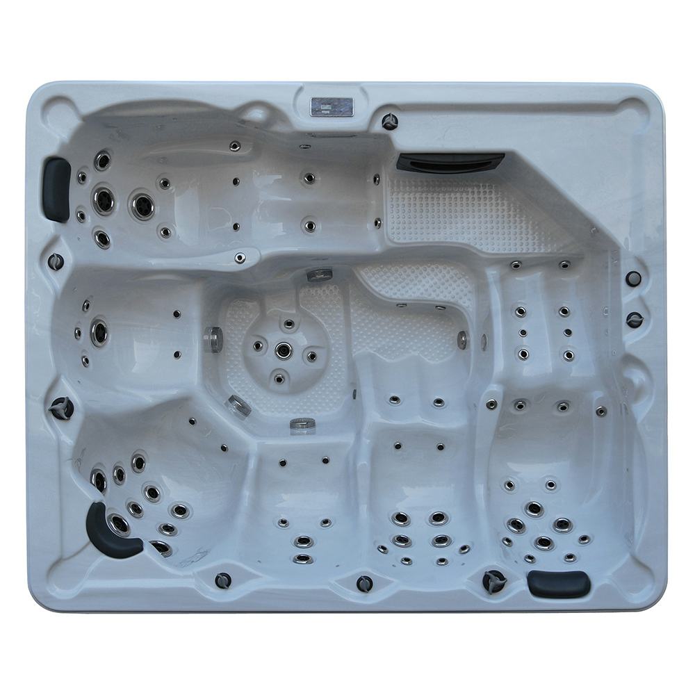 Utespa DenForm President Size 73 Jets Spabad för 8 Personer