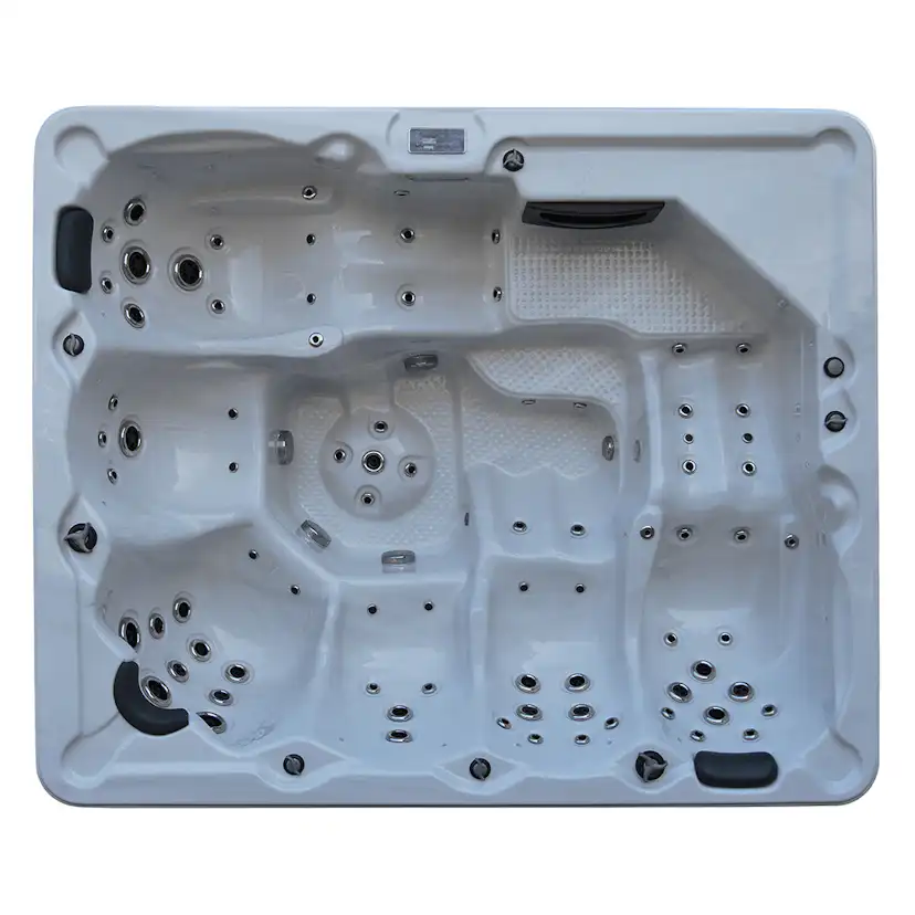 Utespa DenForm President Size 73 Jets Spabad för 8 Personer