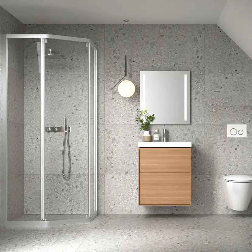 Duschhörn Contura Shower Space Pentagonal