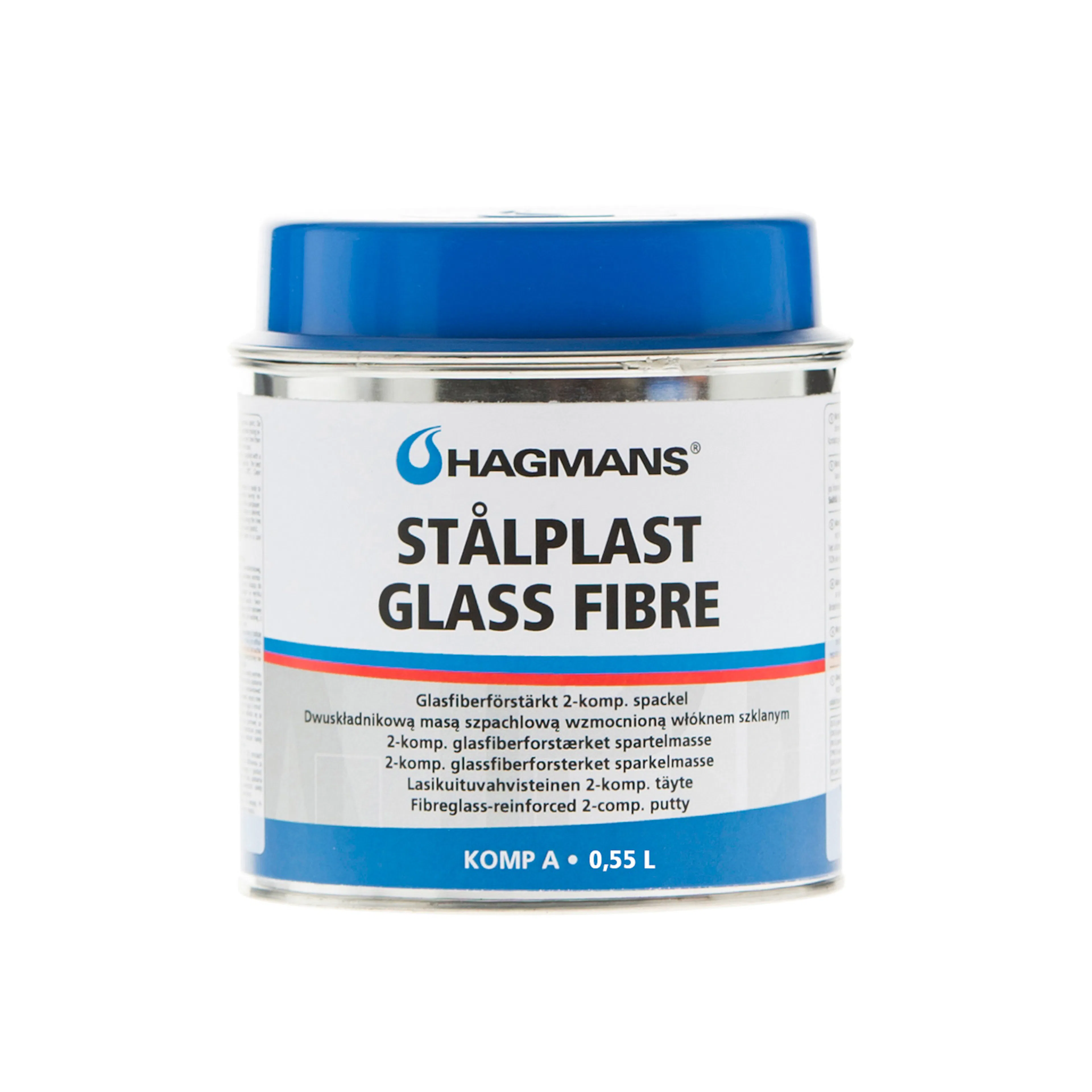 Spackel Hagmans Stålplast Glass Fibre