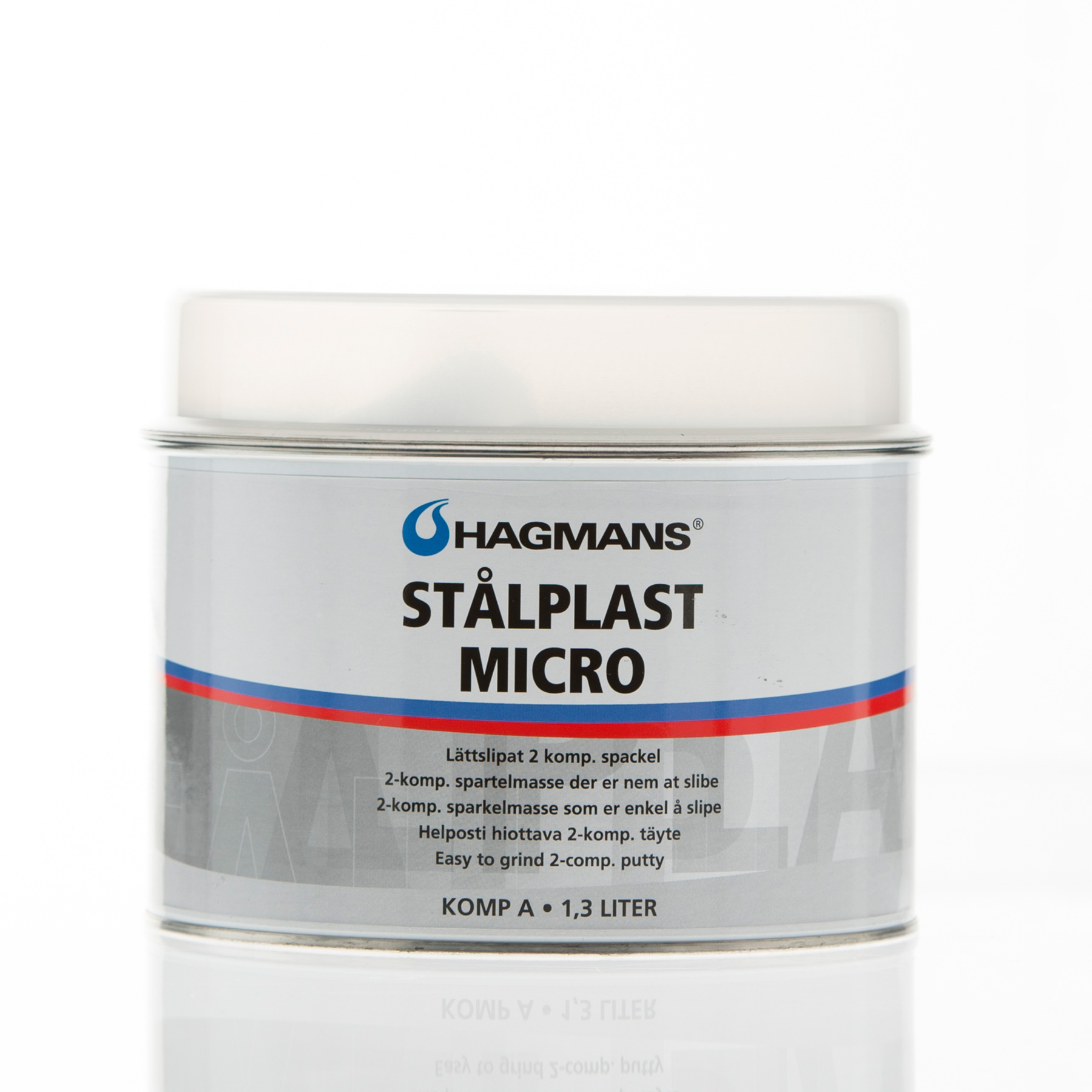 Spackel Hagmans Stålplast Micro